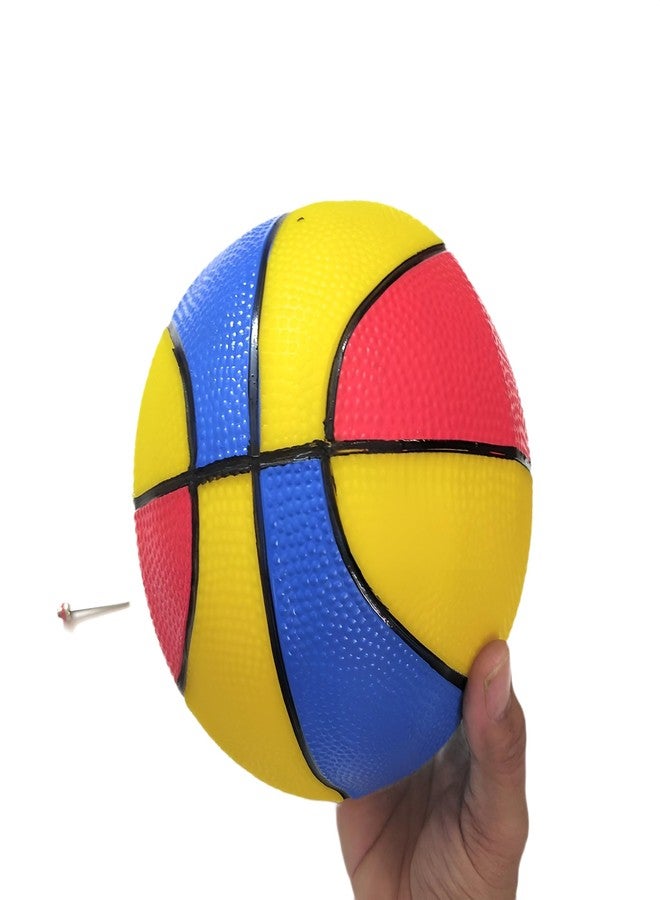 NELSTRAB:- Multi Color Football Playground Balls Kickball for Kids and Adults - for Dodge Ball, Handball, Boys Girls Kids(2-5 Years)(Set of 1) - Image 4